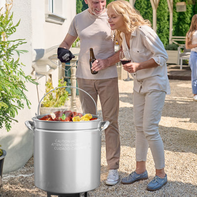Stainless Steel Seafood Boil Pot