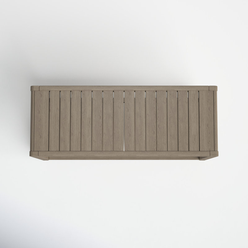 Ojai Rectangular Acacia Outdoor Buffet & Console Table