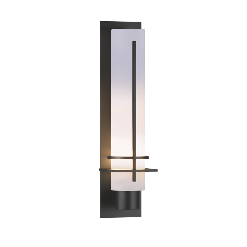 After Hours Flush Mounted Sconce, Black