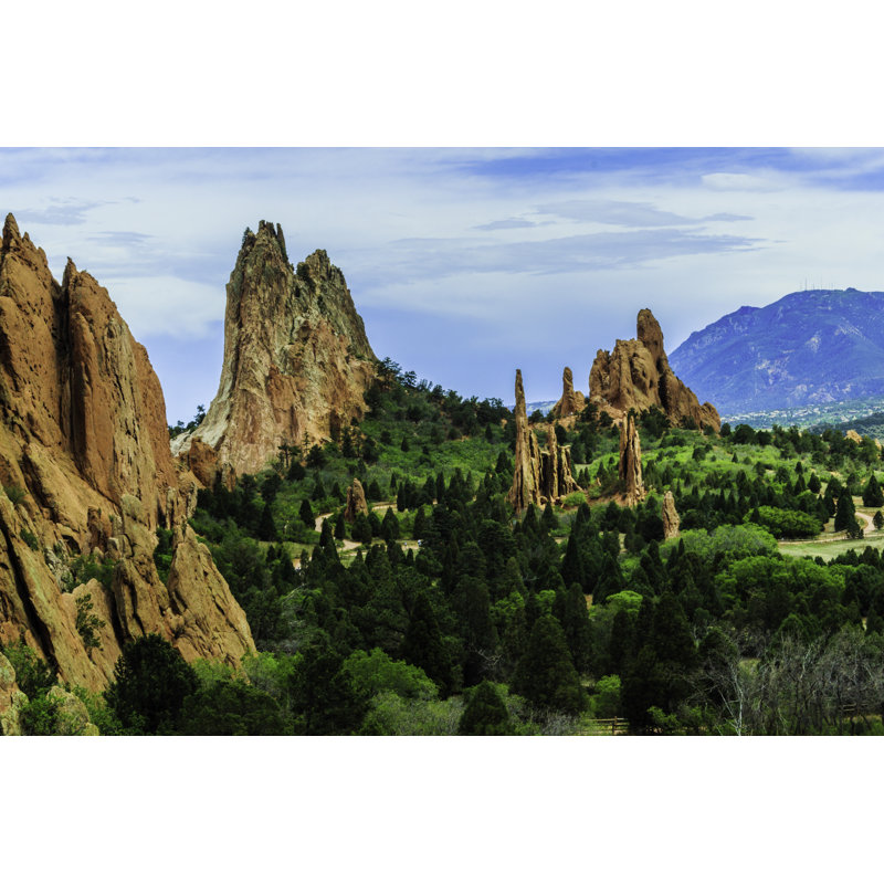 «Garden of Gods» par Cl_Reflections - photographie sur toile tendue, L 12 po x H 8 po