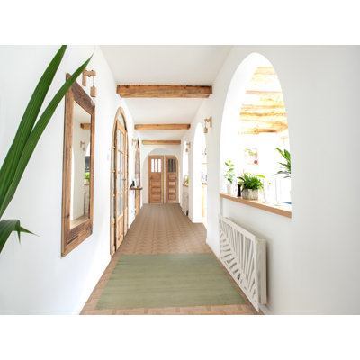 Tapis de vestibule moderne fait à la main 3 x 5 Gabbeh