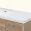 Meuble-lavabo avec lavabo SMC, grande armoire de rangement moderne avec tiroirs à fermeture en douceur et portes en rotin, boutons en métal argenté et 5 pieds en pin-1819227624