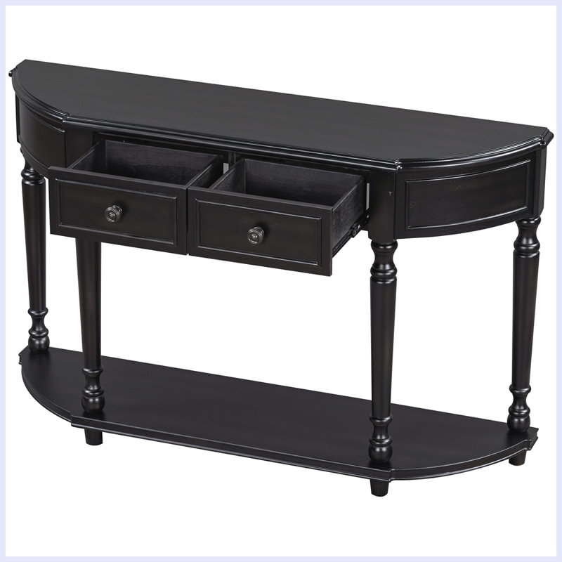 Console Roshawna 52, Espresso, Espresso, H 33,5 po x l 52 po x P 13 po