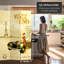 72" x 48" Double Sided Vintage Weekend 3 Panel Room Divider
