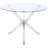 Isolde Chrome 41-inch Dining Table