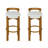 Ray Rubberwood Counter and Bar Stools With Cushion Seat-1700161730-1697821763-1697821764
