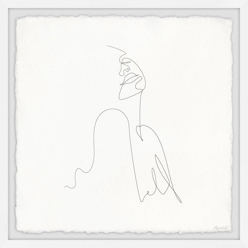 You Can't Say No - Single Picture Frame Print, 45cm H x 45cm W