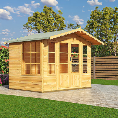 Woburn Handmade Shiplap Summerhouse 10 ft x 6 ft