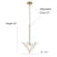 Luminaire suspendu pour cuisine 1 lumière Chiara