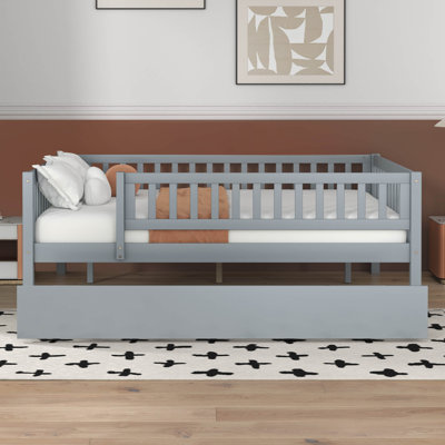 Haylyn Full Platform Bed with Trundle by Harriet Bee