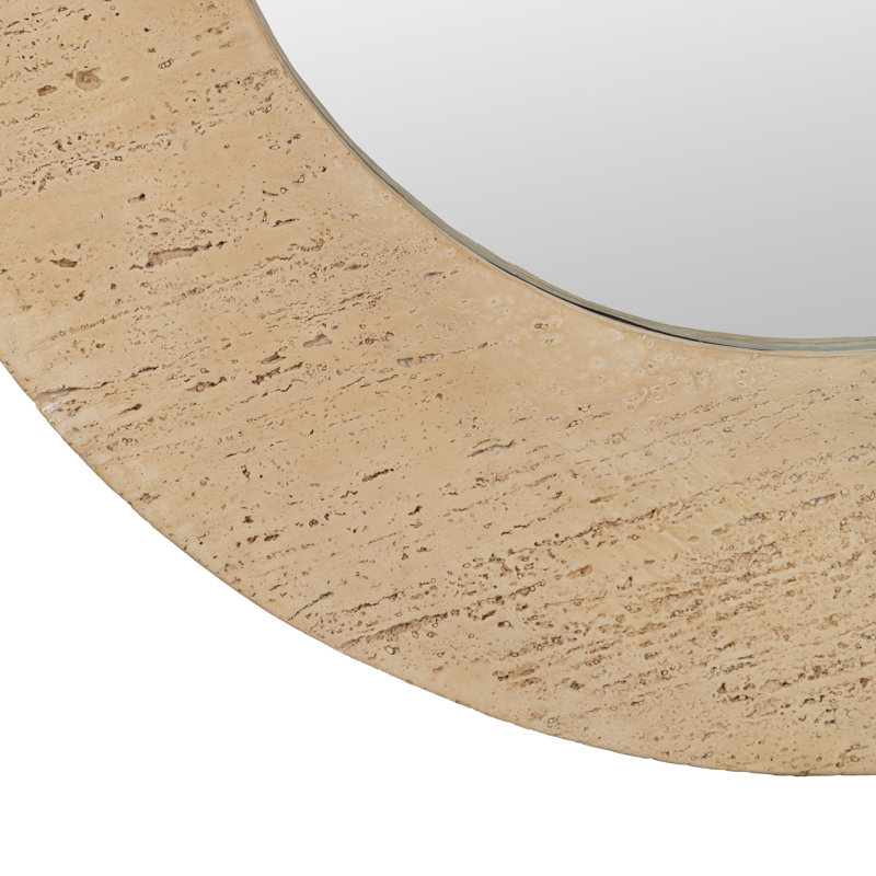 Calyssa Metal Mirror, Round, 80 cm H x 80cm W