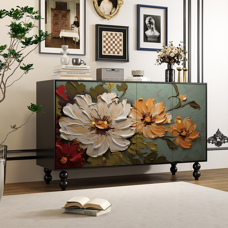 Multi-functional Coloured Drawing Sideboard