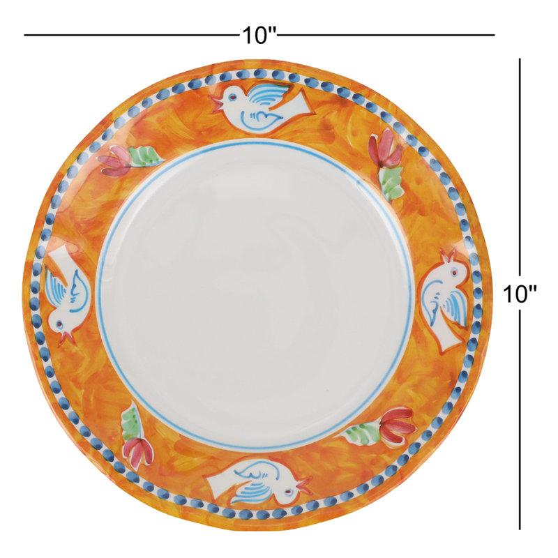 Campagna Handmade Melamine Dinner Plate