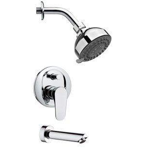 Tub & Shower Faucet with Rough in-Valve