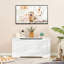 Coffre de rangement avec 2 charnières de sécurité, coffre de rangement, banc de rangement à plateau relevable, coffre à jouets, coffre à jouets pour la chambre à coucher-1830438442-1830438445