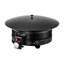 Foyer portatif au propane de 53 000 BTU avec grille pour barbecue - Foyer d'extérieur au gaz sans fumée pour patio, camping et cour arrière