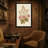 Plants & Flowers Floral Pattern With Red And Pink Flowers