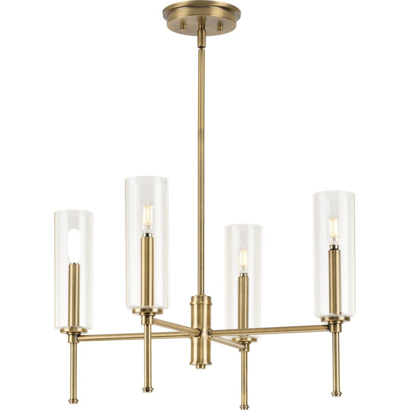 Nouveau lustre traditionnel 4 lumières