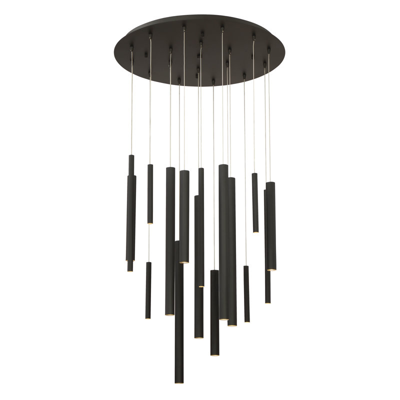 Luminaire suspendu 18 lumières DEL Santana