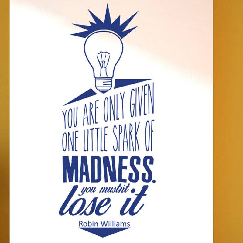 Wall Decal, Dark Blue
