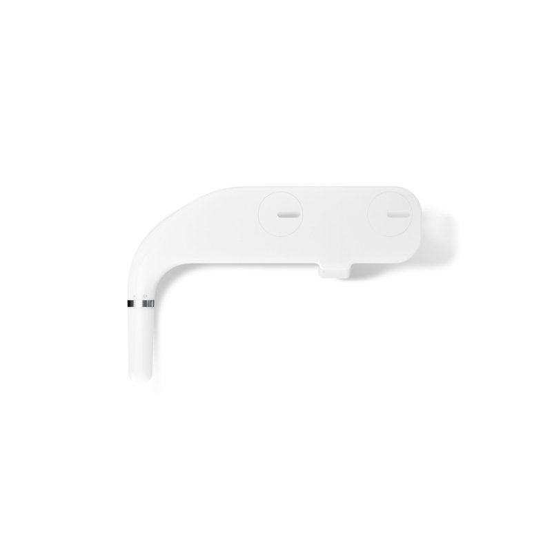 Purewash M100 Manual Bidet Attachment For Toilet Seats, Dual Nozzle with Self-Cleaning Wands