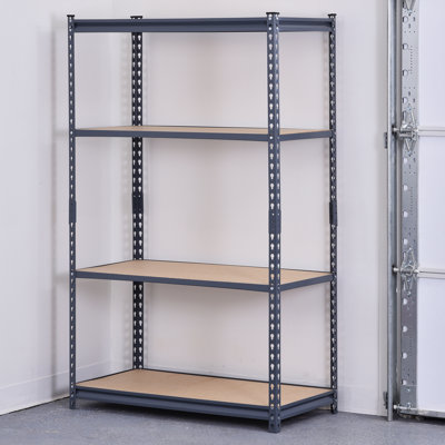 Meiyee 36 " W Steel Shelving Unit