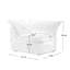 Canapé LSF avec 1 coussin - Vert-129591104