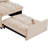 4 in1 Multi-Function Single Sofa Bed with Storage Pockets,Convertible  Chaise Lounge-1293525221