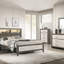 Commode 1 pièce commode à deux tons avec tiroirs de rangement pratiques