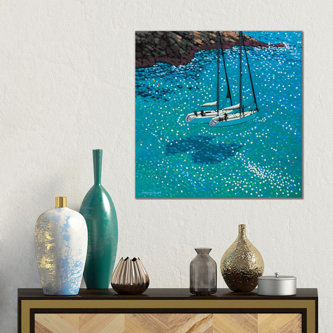 Turquoise Bay Rendezvous von Gordon Hunt - Galerie-verpackte Leinwand Giclée auf Leinwand