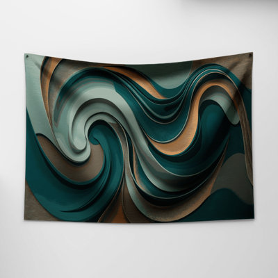Tapisserie murale Biomorphic Abstraction 3