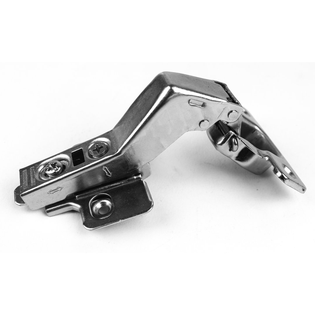 45 Degree Soft Close Full Overlay Frameless Concealed Hinge (Set of 10) Berta