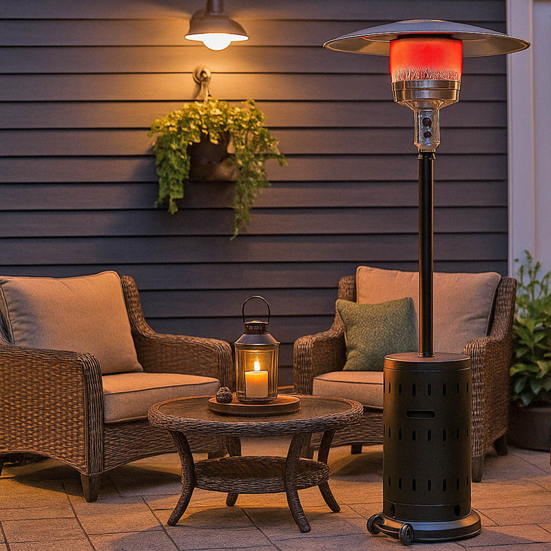 Patioflare Volaris Patio Heater, Black