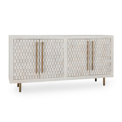 Abshire 76 in. W Solid Wood Sideboard