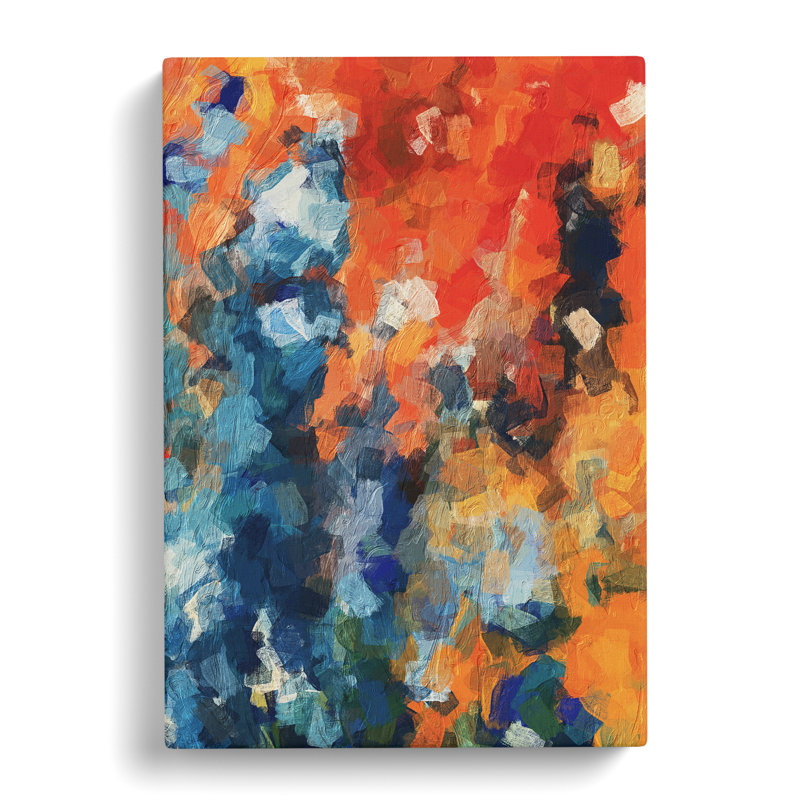XC1022-1738X Creatures Of The Night Abstract - Wrapped Canvas Print, 50cm H x 35cm W x 3cm D