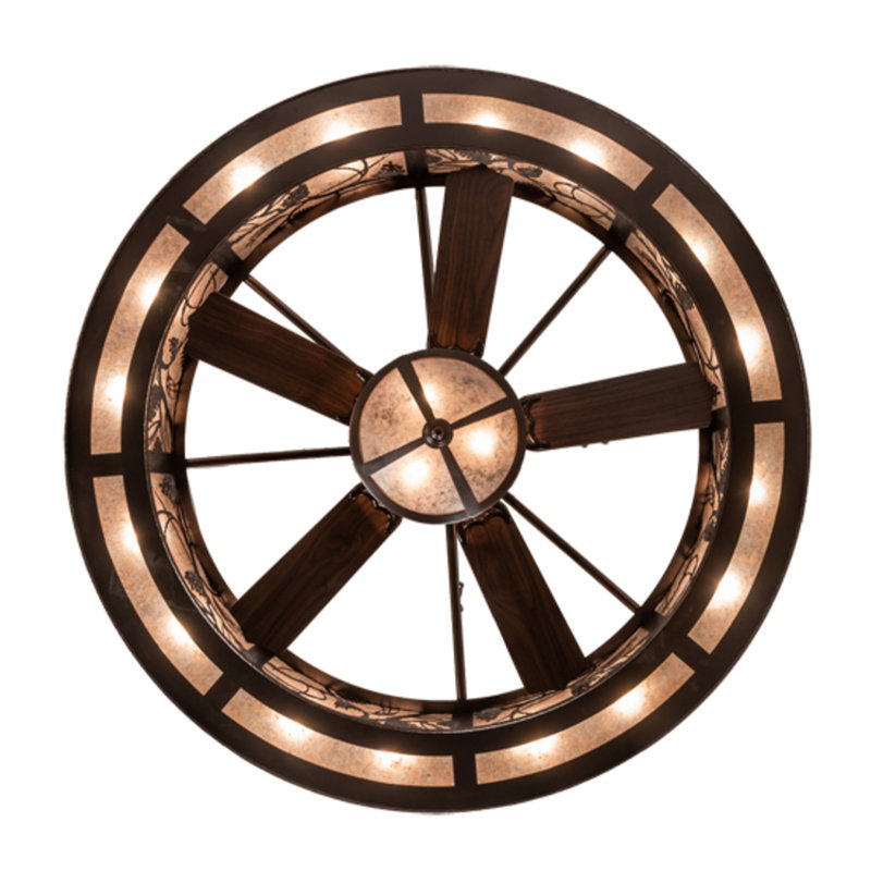 Whispering Pines Downrod Ceiling Fan