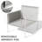 Cloud 4-Person Outdoor Seating Set – Thick Cushions & Removable Arm Pad-967933682