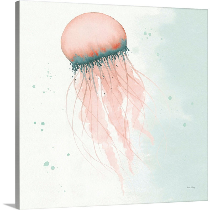 Splash IV, art mural sur toile, Toile tendue, H 12 po x l 12 po x P 1 po