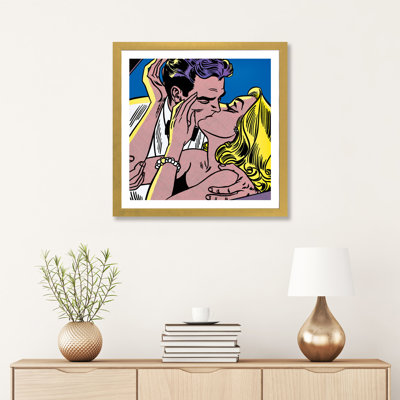 «Kiss II» par Toni Sanchez - impression d'art graphique