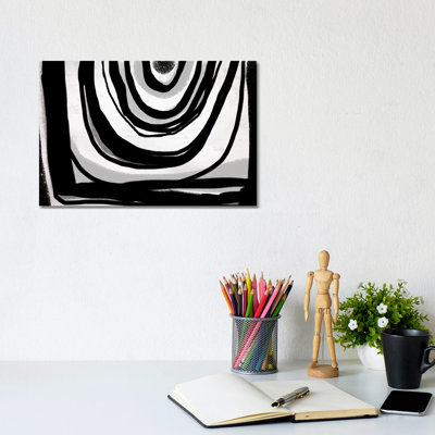 Edges II 1 Piece Wrapped Canvas Painting