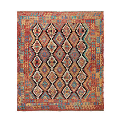 Hand Knotted Wool Moroccan Rug