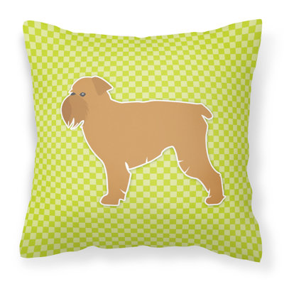 Brussels Griffon Outdoor Throw Pillow