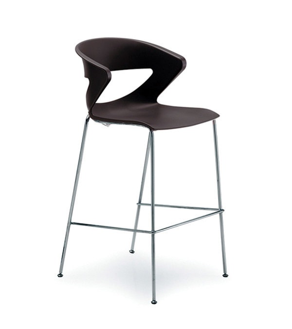 Tabouret de bar 30 po Kreature, Noir