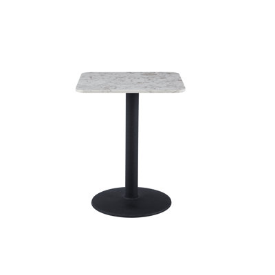 Odum Marble Top Metal Base Dining Table