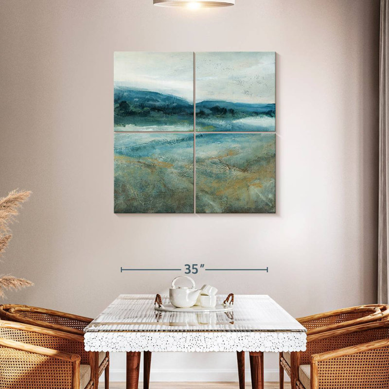 Distant Shadows I, 38" H x 38" W