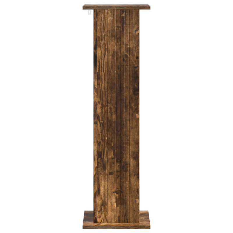 Plant Stand, Smoked Oak