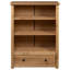 Maloney 110cm H x 80cm W Solid Wood Standard Bookcase-971195587