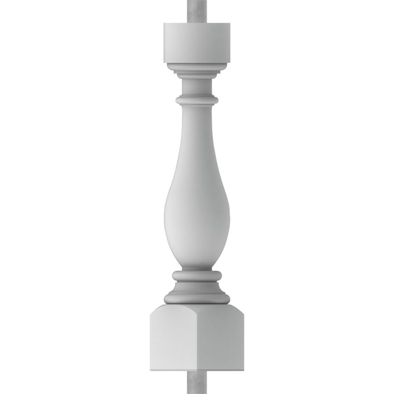 Legacy 26'' H x W D Urethane Baluster Spindle