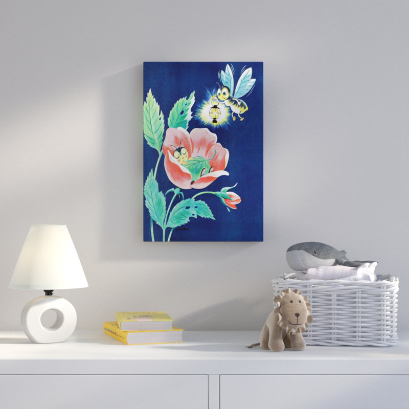 Sleeping Bug - Wrapped Canvas Print, 61cm H x 41cm W