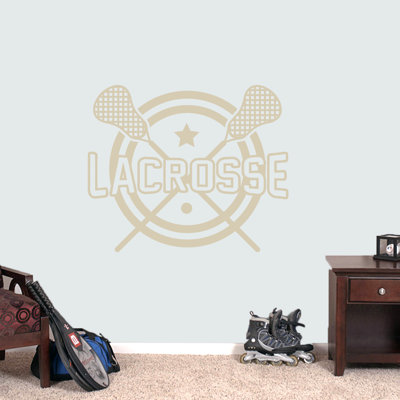 Décalcomanie murale le lacrosse le Bushman